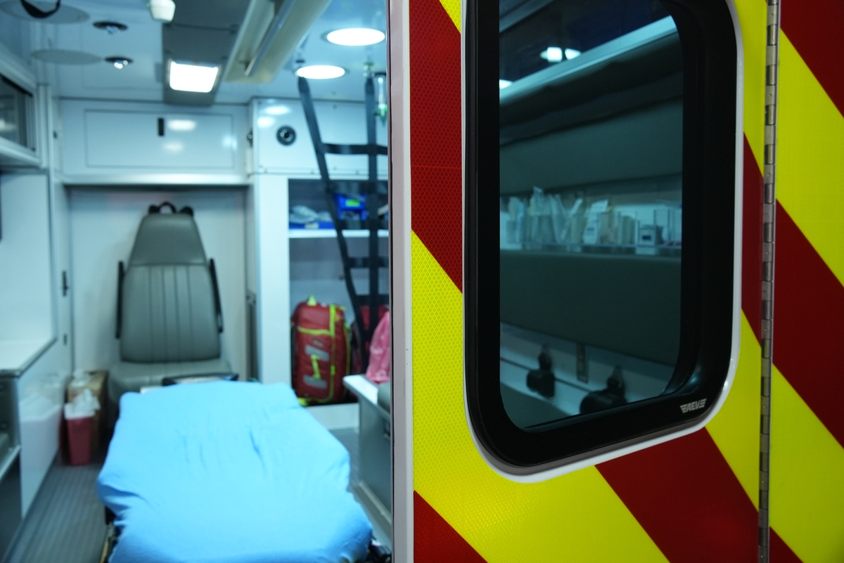 Ambulance door open