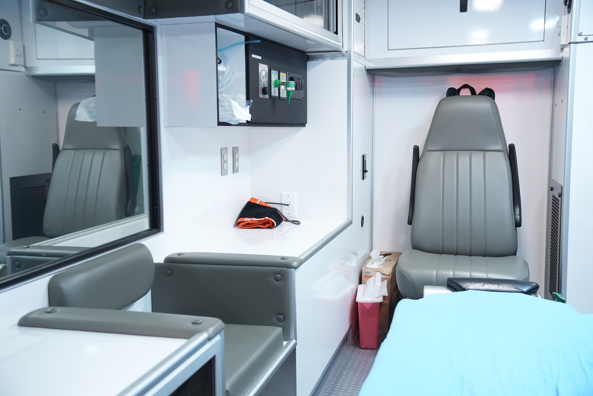 Ambulance inside