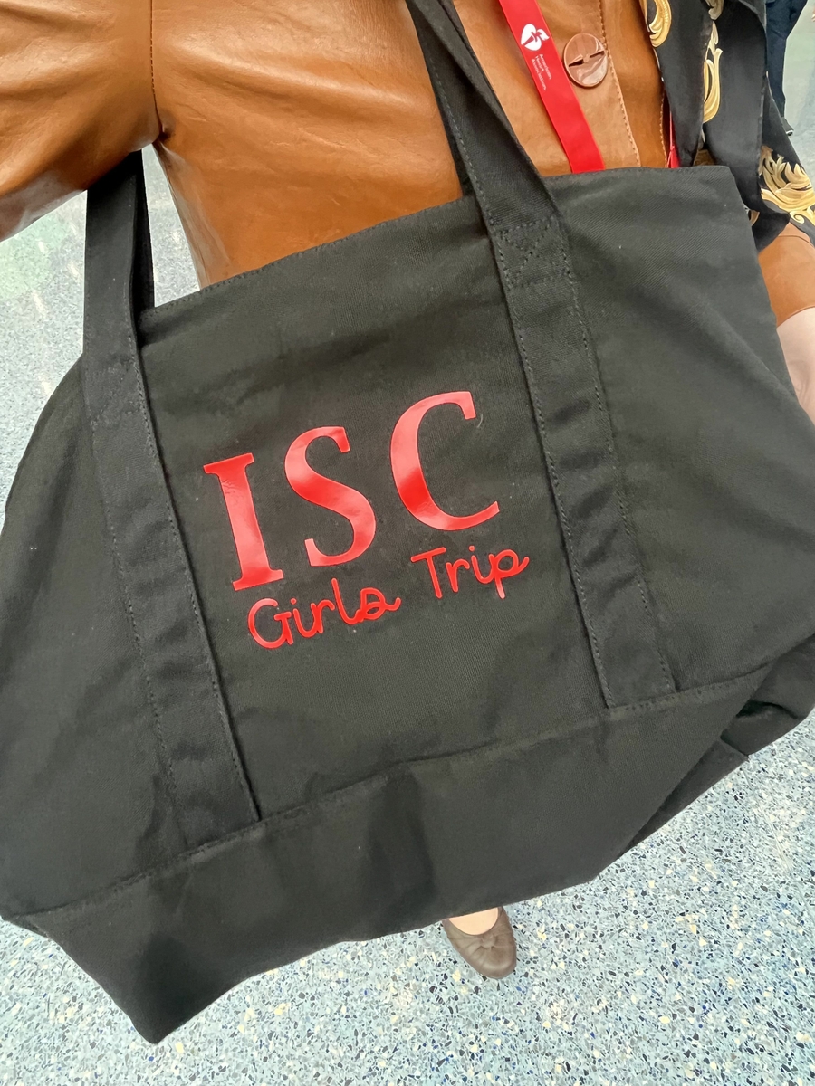 Personalized bag for #ISC25