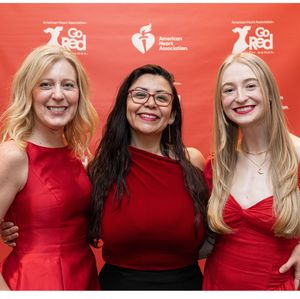 2025 Washington Go Red for Women Ambassadors Carla McCubbin, Cynthia Granada and Macey Wright