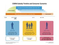 COBRA Subsidy Confusion:  eHealthInsurance Answers Questions and Releases COBRA Subsidy Timeline Chart